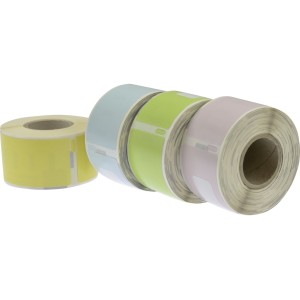 DYMO etiķetes 28 x 89 mm 4 krāsas (99011 S0722380)