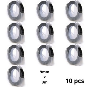 Dymo S0898130 etiketės ritinys JetWorld analoginė komplektas 10 vienetų