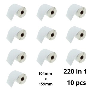 Dymo S0904980 label roll Dore compatible set 10 pcs