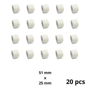 Zebra 880199-025D 51mm x 25mm термо рулоны этикеток 25 mm сердцевина Dore производитель, 20 шт