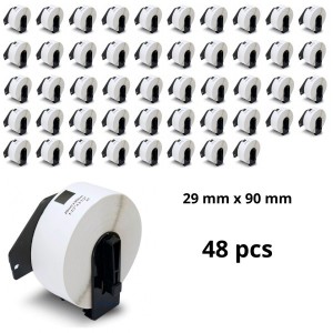 Brother DK-11201 DK11201 29mm x 90mm Thermal Paper Labels Dore manufacturer, 48 pcs