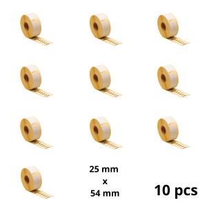 Dymo 11352 S0722520 etiketės ritinys Dore analoginė komplektas 10 vienetų