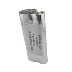 Wax-Resin 110mm x 74m Thermal Transfer Ribbon 12mm core