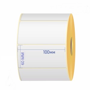 Termilised sildid 100mm x 60mm, südamik 76 mm, rull 3000 tk