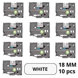 Brother TZe-S241 TZeS241 label tape Dore compatible set 10 pcs
