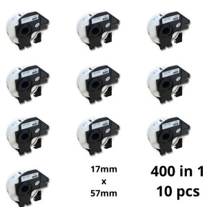 Brother DK-11204 DK11204 17mm x 54mm термо рулоны этикеток Dore производитель, 10 шт