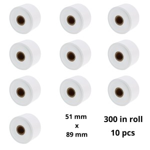 Dymo S0929100 etiketi rull Dore analoog komplekt 10 tükki