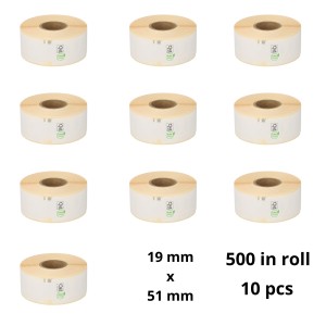 Dymo 11355 S0722550 etiķetes rullis Dore saderīga komplekts 10 gab.