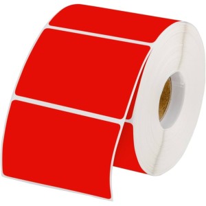 EPSON 56mm x 25mm Red Thermal Label Core 25mm 1000 Labels Removable Dore Manufacturer