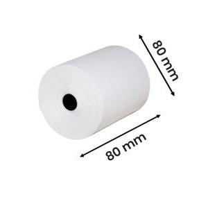 Cash register roll 80mm x 80mm x 12mm 75 meters