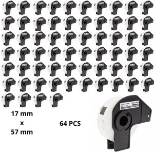 Brother DK-11204 DK11204 17mm x 54mm термо рулоны этикеток Dore производитель, 64 шт