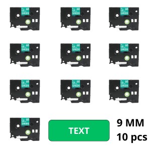 Brother TZe-725 TZe725 label tape Dore compatible set 10 pcs