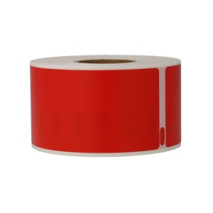 Zebra 50mm x 40mm Red termopaberist etiketid 45 mm südamikuga, tootja Dore
