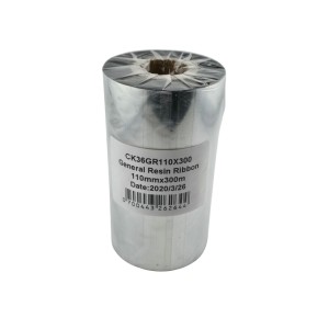 Resin 110mm x 300m Thermal Transfer Ribbon 25mm core