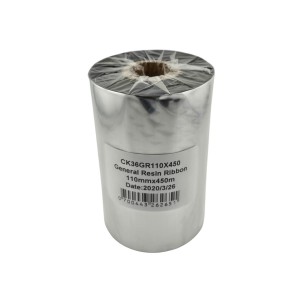 Resin 110mm x 450m Thermal Transfer Ribbon 25mm core