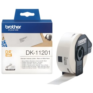 Brother DK-11201 DK11201 29mm x 90mm lämpöpaperitarrat
