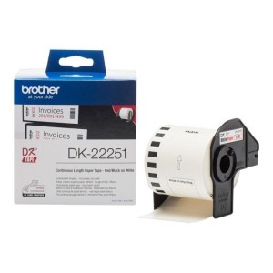Brother DK-22251 DK22251 62mm x 15240mm lämpöpaperitarrat