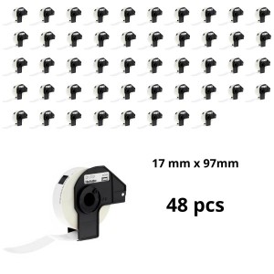 Brother DK-11203 DK11203 17mm x 87mm termopaberist etiketid, tootja Dore, 48 tk
