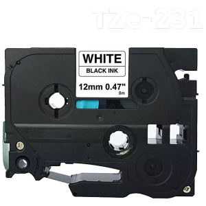 Brother TZe-231 TZe231 etikečių juosta kasetė Dore analoginė