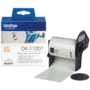 Brother DK-11207 DK11207 58mm x 58mm Thermal Paper Labels