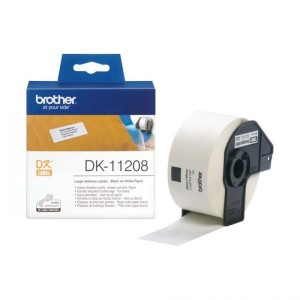 Brother DK-11208 DK11208 38mm x 90mm Thermal Paper Labels