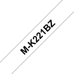 Brother M-K221BZ MK221BZ etikečių juosta kasetė