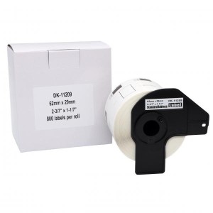 Brother DK-11209 DK11209 29mm x 62mm Thermal Paper Labels Dore manufacturer