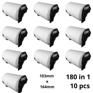 Brother DK-11247 DK11247 label roll Dore compatible set 10 pcs