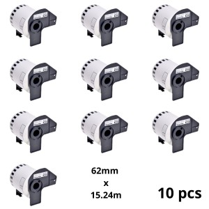 Brother DK-22113 DK22113 label tape Dore compatible set 10 pcs